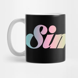 Simple design Mug